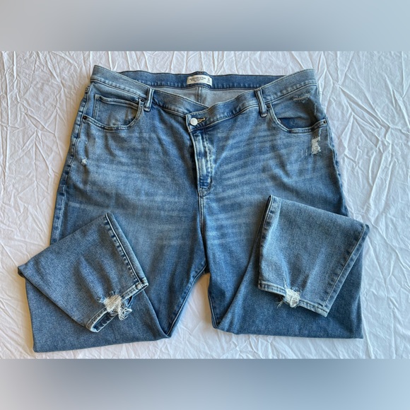 Abercrombie & Fitch Jeans Light Wash Abercrombie Fitch Super Skinny